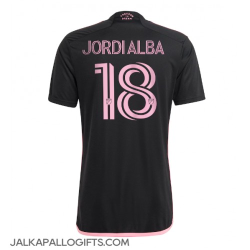 Inter Miami Jordi Alba #18 Vieraspaita 2024-25 Lyhythihainen